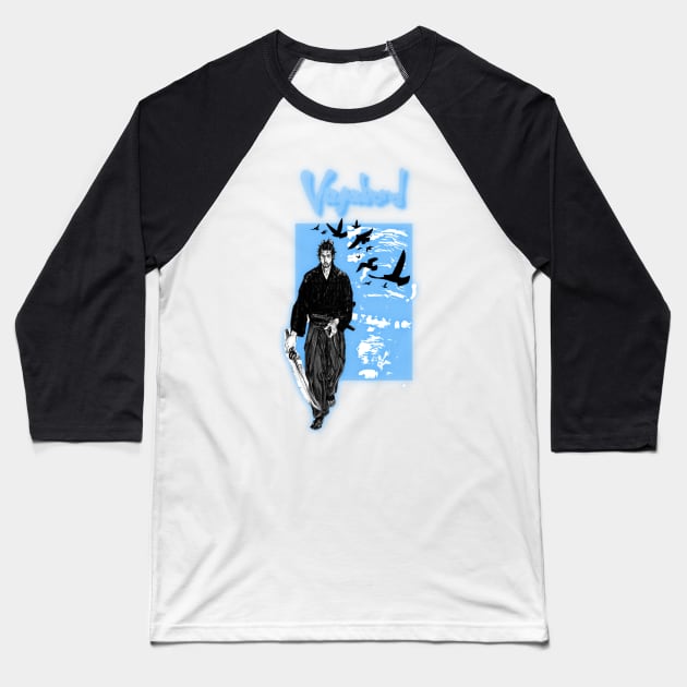 vagabond Locusts Baseball T-Shirt by Stabraq